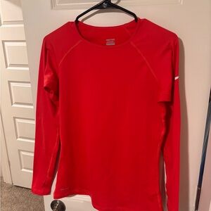 Nike Pro Bright Red Top